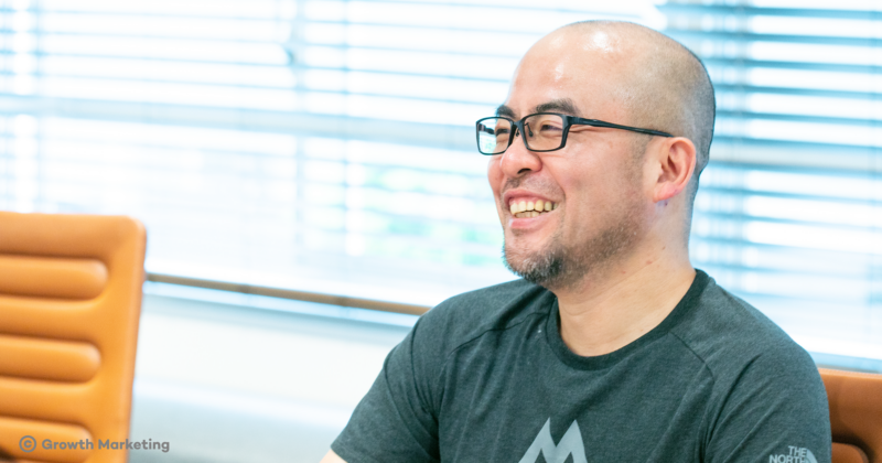 インタビュー取材中のLIFULL大久保様