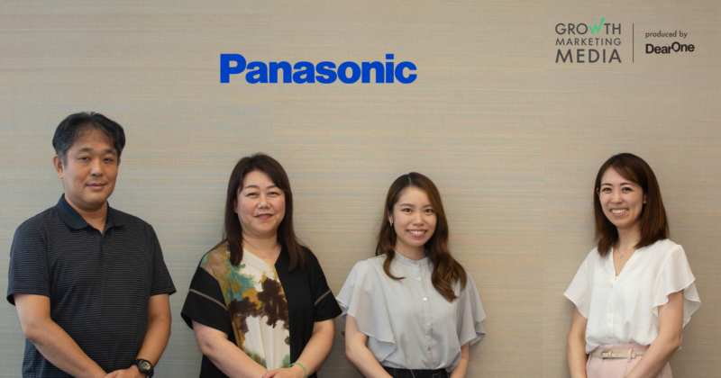 （左から）パナソニック　大月様、氏家様、堤様　DearOne神津