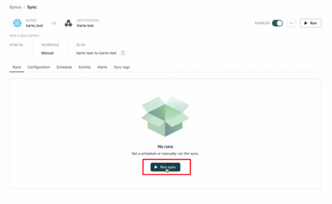 Hightouchを使ってDWHからKARTEに連携してみた-14