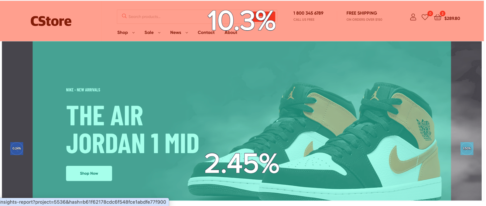 Contentsquareゾーニング分析