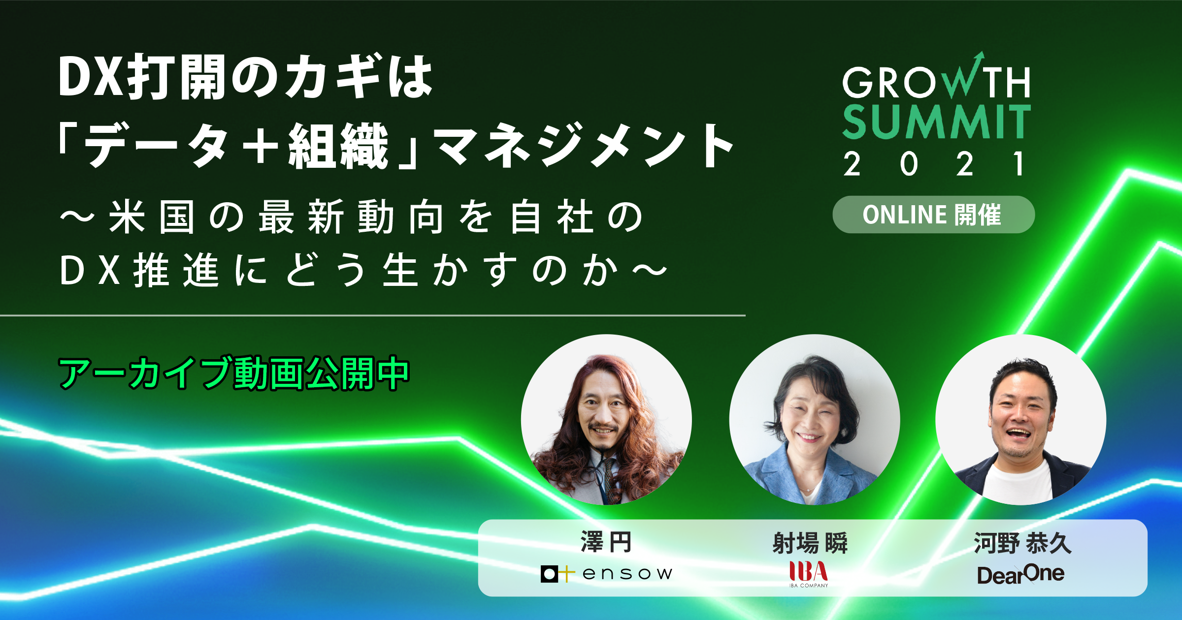 【ウェビナーレポート】Growth Summit 2021