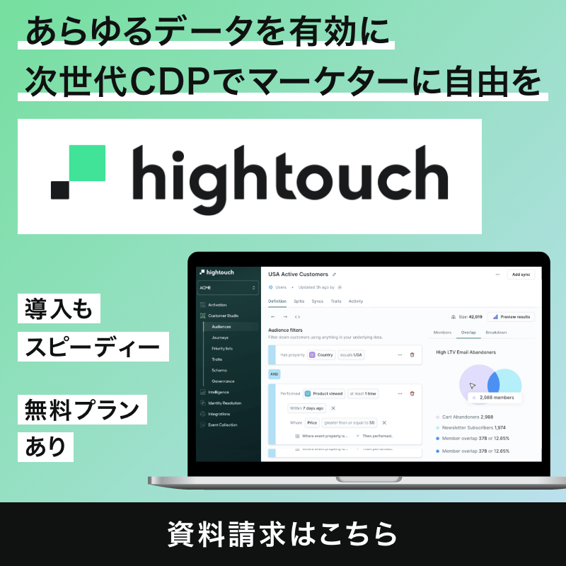 Hightouchバナー