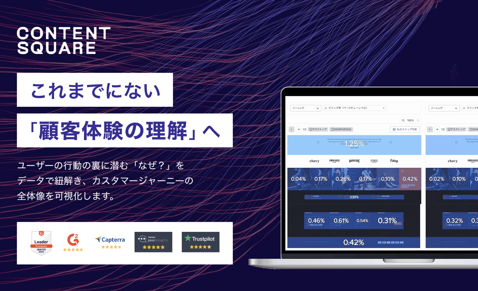【2025年最新】ヒートマップツール比較13選|無料ツールや選び方、メリットまで徹底解説