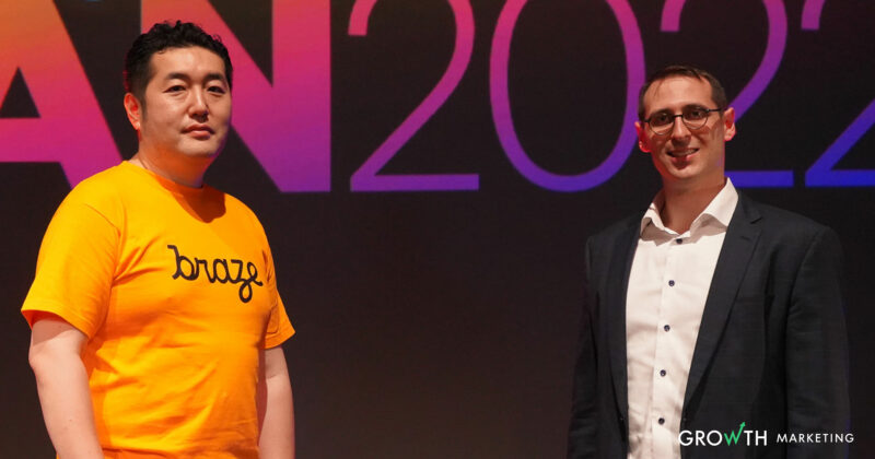 Braze株式会社 代表取締役社長 菊地真之氏 と Braze CTO兼共同創業者 ジョン・ハイマン氏