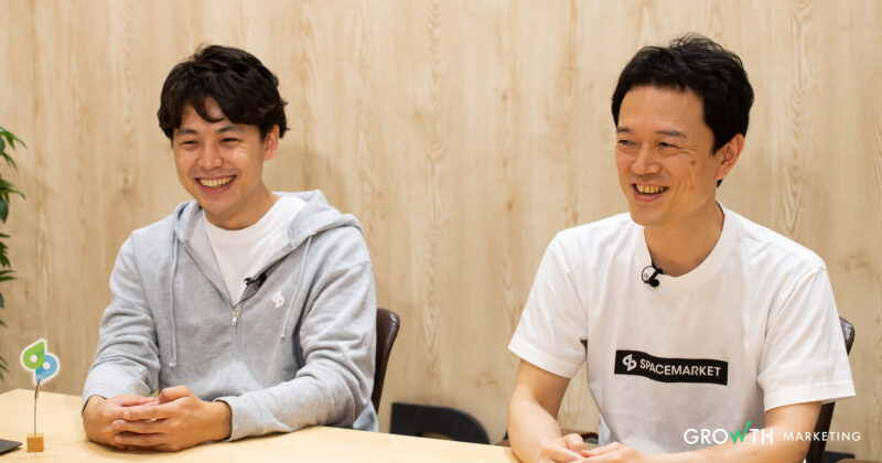 左から、スペースマーケット　小泉様と三重野様