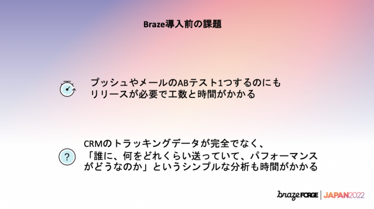 メルカリUS Braze導入前の課題