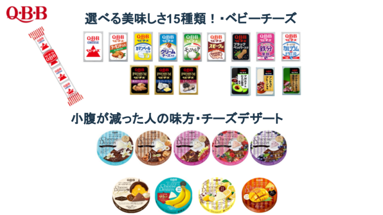 QBBベビーチーズ・チーズデザート