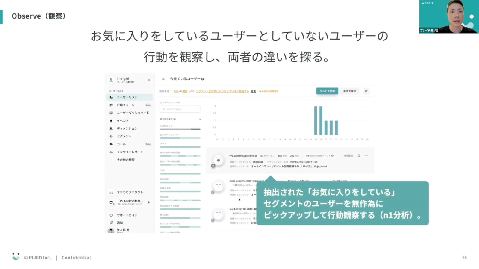 Observe（観察）2