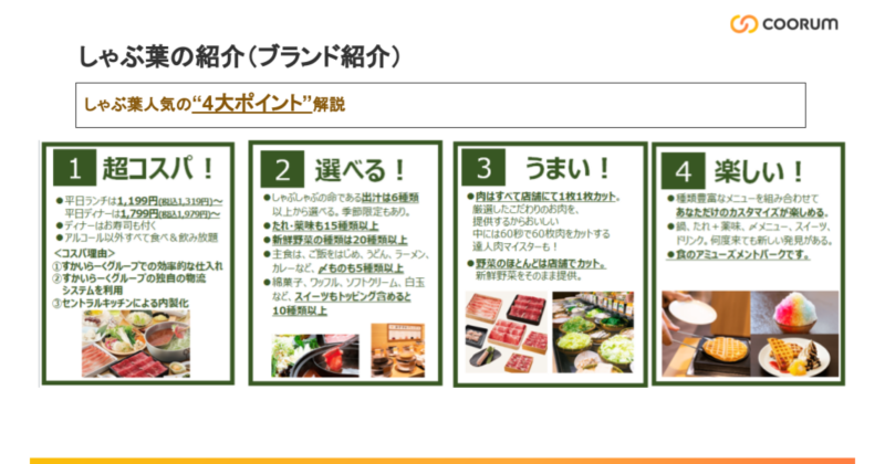 しゃぶ葉の紹介（ブランド紹介）