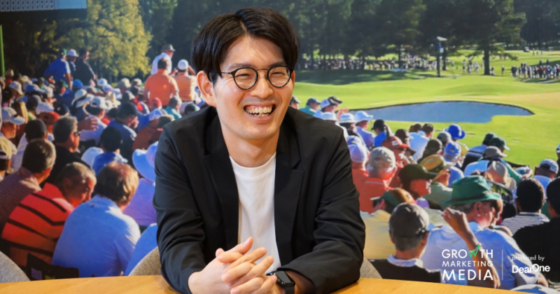 インタビュー取材中のGDO佐藤様