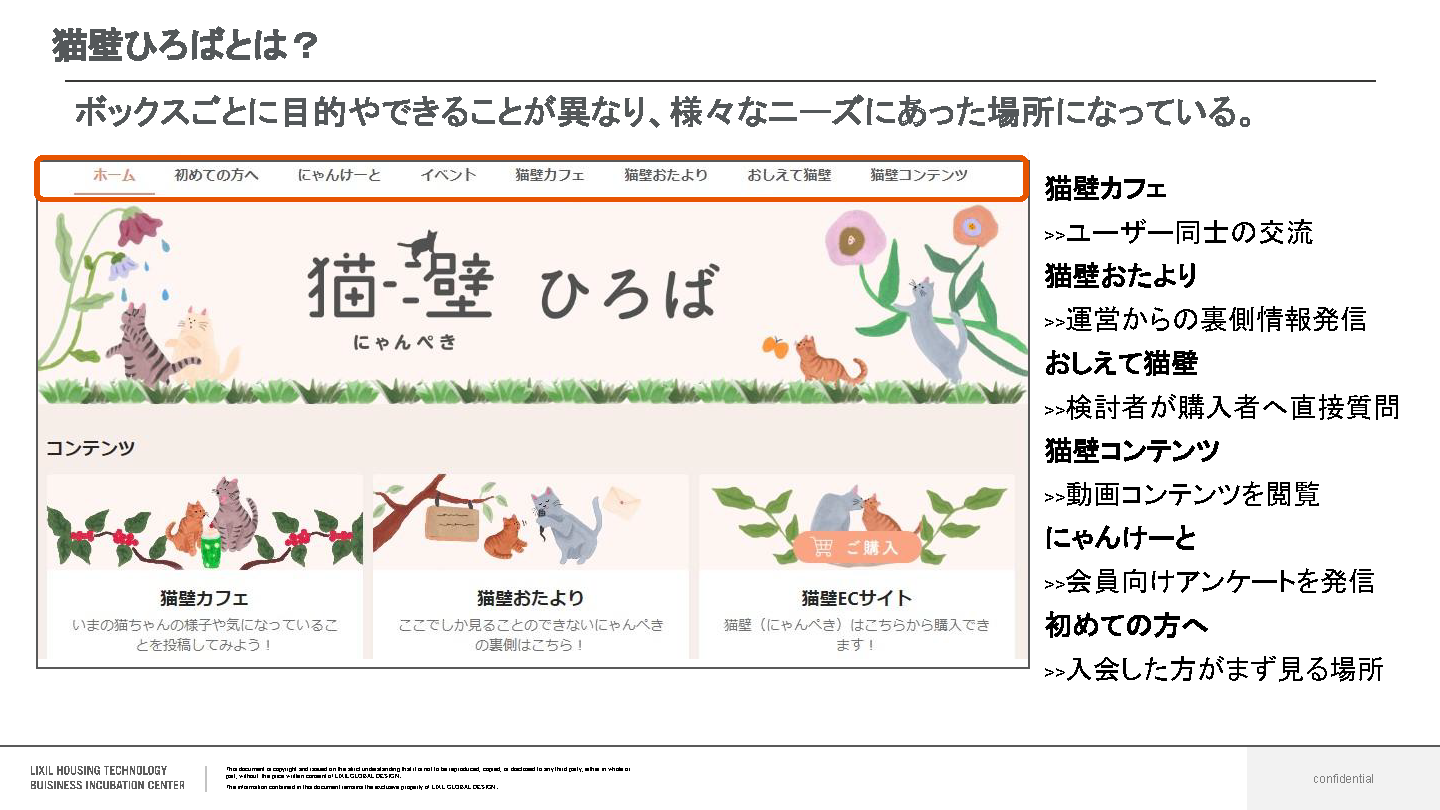 猫壁ひろばとは？