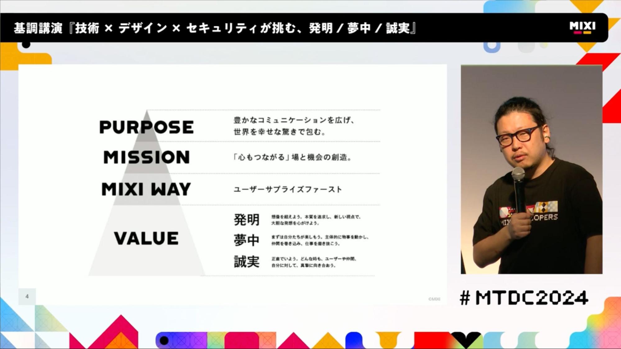 MIXIのPURPOSE、MISSION、MIXI WAY、VALUE