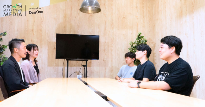 (左から)DearOne杉本、市来、スペースマーケット村田様、徐様、王様