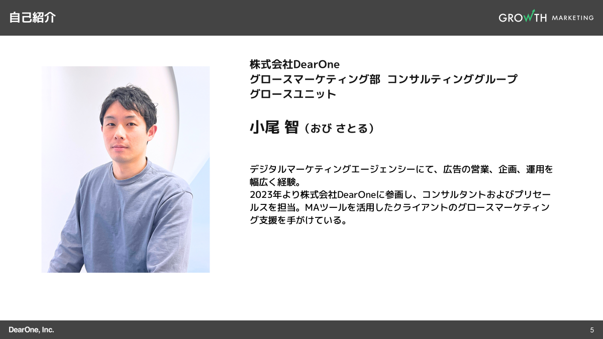 株式会社DearOne 小尾