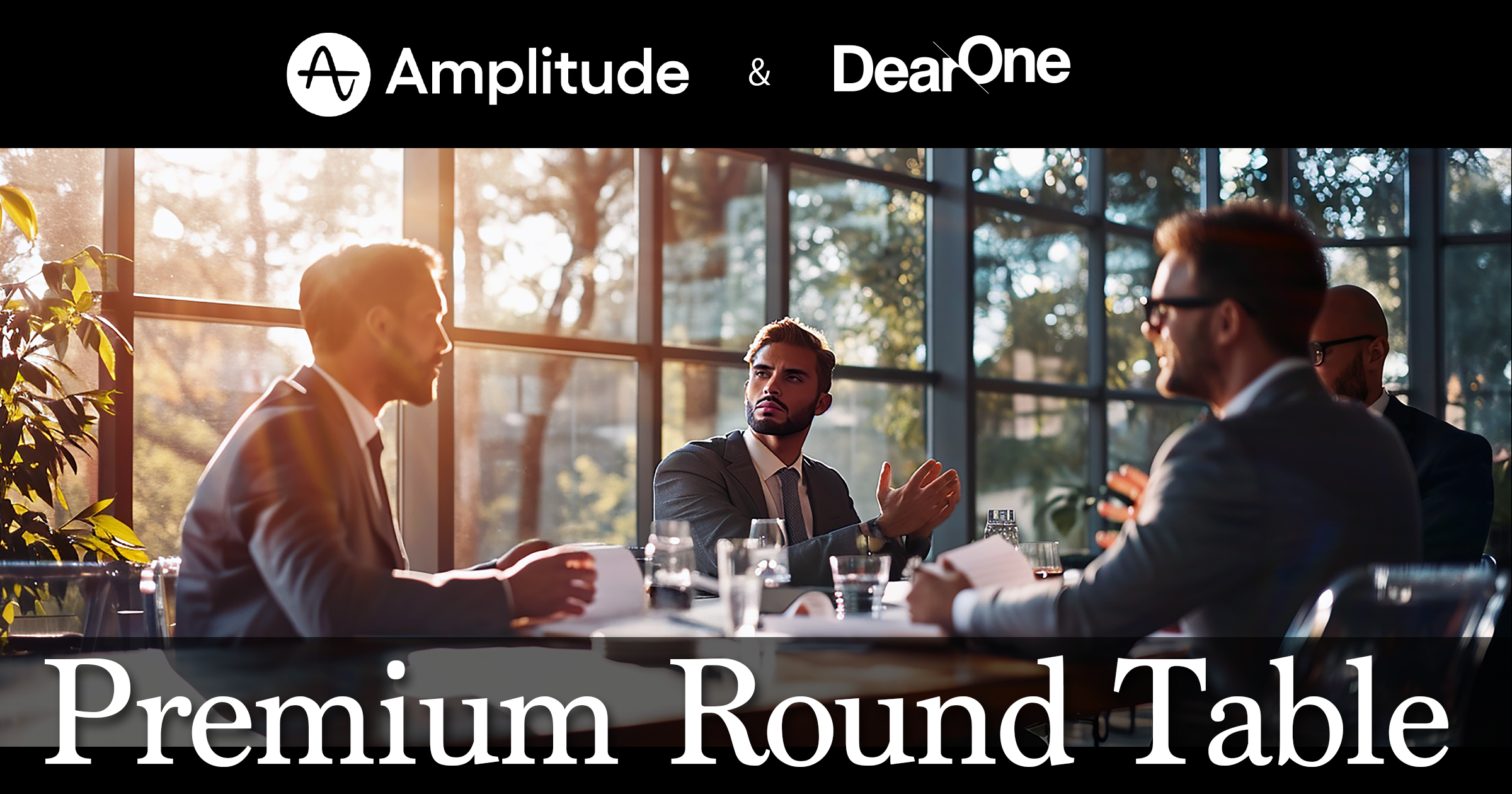 Amplitude×DearOneプレミアム ラウンドテーブル 〜時代の先をゆくデータ活用戦略〜【イベントレポート】
